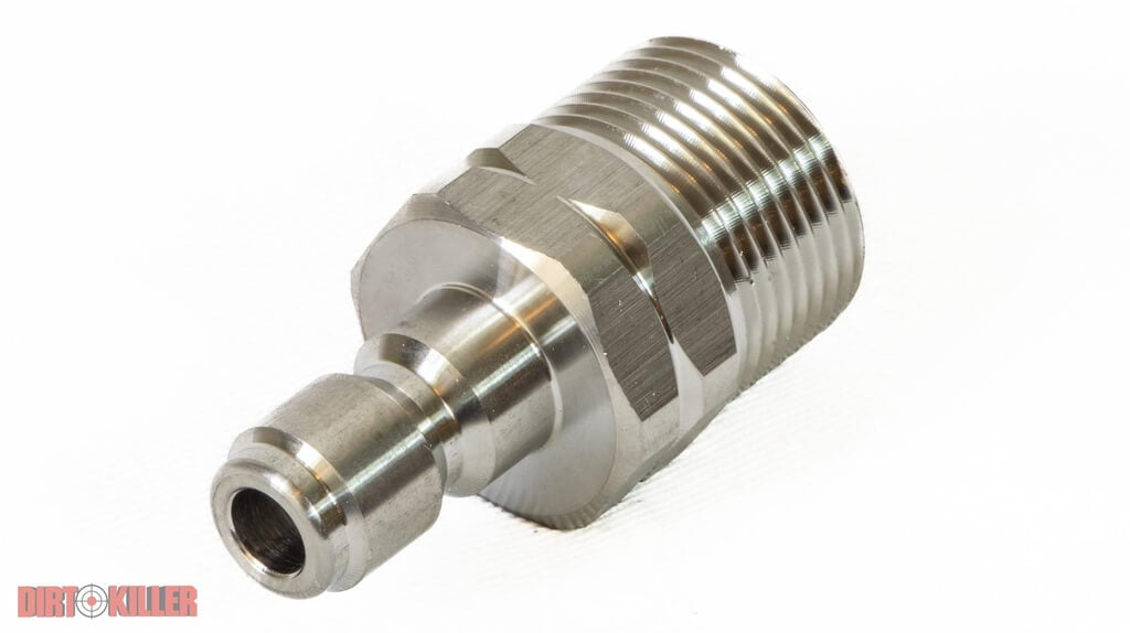 Quick Connect Adapter – 1/4" Stainless Steel Plug x 22mm Male – OEM Replacement Part – 5100688