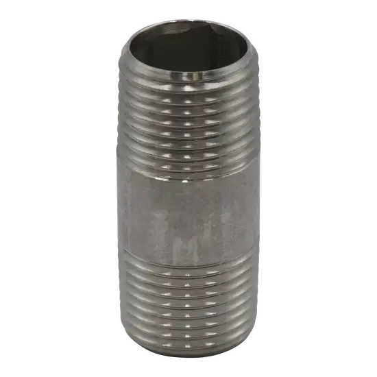 304 Stainless Steel Nipple 1/2" x 1.5" Schedule 40 – OEM Replacement Fitting
