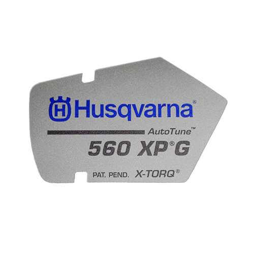 Husqvarna 523035605 Label – Genuine OEM Replacement Equipment Decal