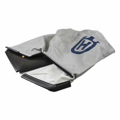 Husqvarna 532401683 Silver Grass Bag – Replacement Lawn Mower Grass Catcher Bag