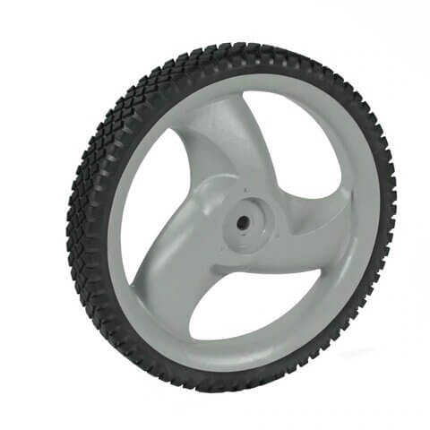 Husqvarna 532433099 12" x 1.75" MAG2 Grey Wheel – Replacement Lawn Mower Wheel