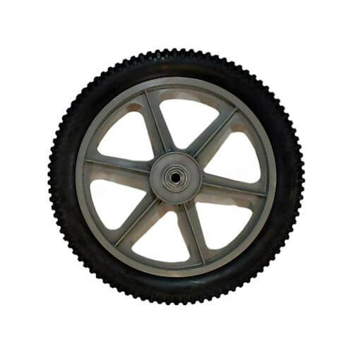 Husqvarna 532752063 14" x 2" Grey Spoke Wheel – Replacement Lawn Mower Wheel