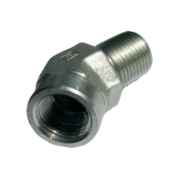 5503-06-06 High Pressure Street Elbow 45° – 3/8" MPT x 3/8" FPT