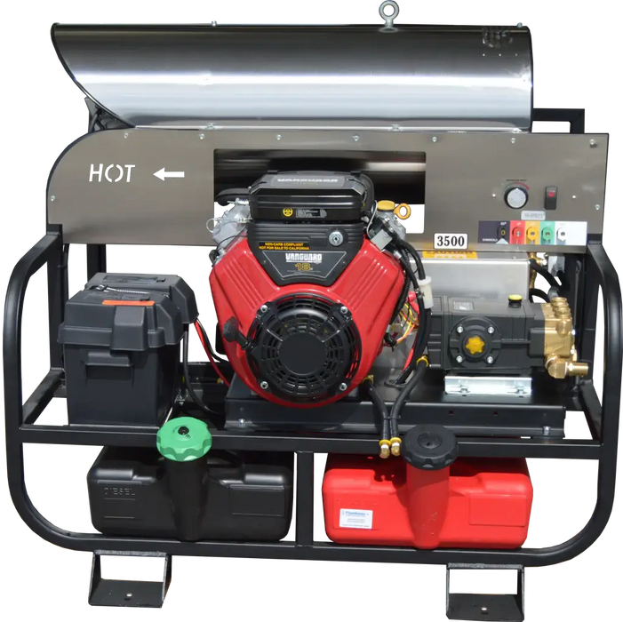 Pressure-Pro 6012PRO-20G Pressure Washer – PRO Series, 5.5 GPM @ 3500 PSI, Honda GX630 Gas Engine, HP5535 Pump