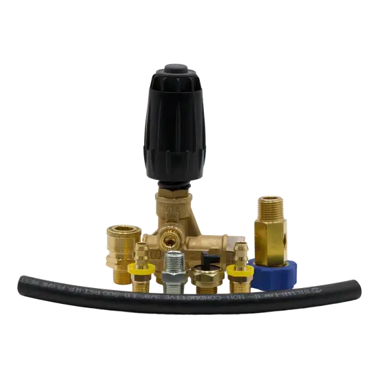 VRT3-310EZ Unloader Made Ready Kit for Pumps Up to 4500 PSI – OEM Replacement Part