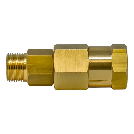 PA Brass Swivel 3/8" Male x Female 4050 PSI – OEM Replacement Part