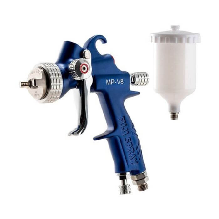 Fuji Spray 6852G-MP-V8-N MP-V8 Spray Gun – 1.3mm w/ 600cc Nylon Cup