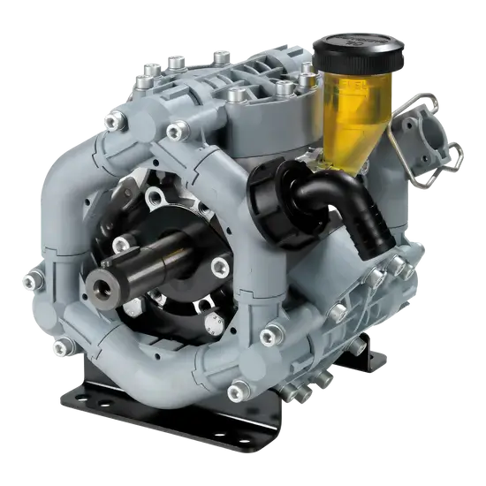 Comet P36/10GR Diaphragm Pump 9.3 GPM 150 PSI with Gear Drive 3/4" Shaft – OEM Replacement Pump