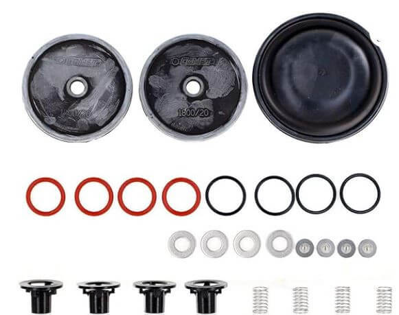 Comet 1800.0102.00 Diaphragm Kit (Pack of 2, Requires 2 per Pump) – OEM Replacement Part