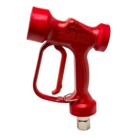 PA YG1365SR Red Wash-Down Spray Gun – Stainless Steel Swivel & Safety Pin