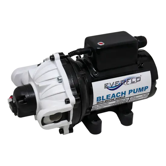 Everflo EFSW5500 Bleach Pump 5.5 GPM 60 PSI 12V 17A – OEM Replacement Pump
