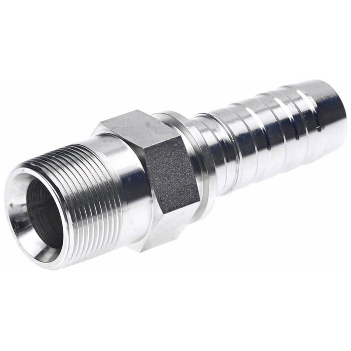 7301-09145 80004 Power Crimp 4-4MP Solid Fitting – 1/4" Hose x 1/4" MNPT