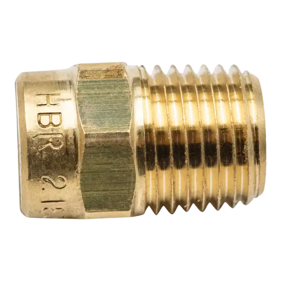 PNR 1/4" MNPT 65° 40.0 Brass Soaper Nozzle – Pressure Washer Chemical Spray Nozzle