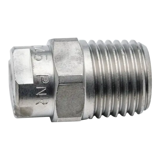 PNR 1/4" MNPT 25° 4.5 Stainless Steel Spray Nozzle – Pressure Washer Replacement Nozzle