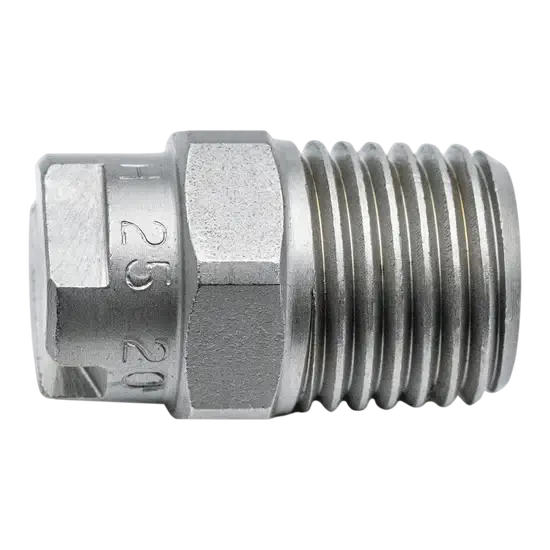 PNR 1/4" MNPT 25° 20.0 Stainless Steel Spray Nozzle – Pressure Washer Replacement Nozzle