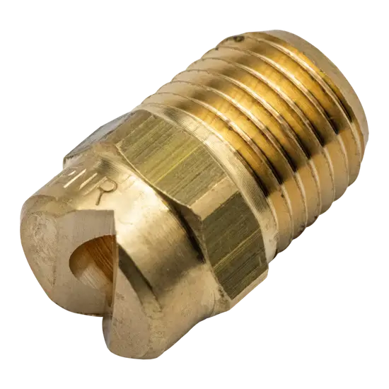 PNR 1/4" MNPT 40° 60.0 Brass Soaper Nozzle – Pressure Washer Chemical Spray Nozzle