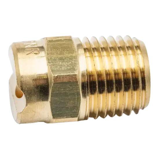 PNR 1/4" MNPT 25° 60.0 Brass Soaper Nozzle – Pressure Washer Chemical Spray Nozzle