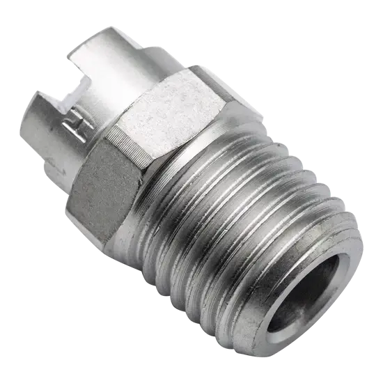 PNR 1/4" MNPT 15° 2.5 Stainless Steel Spray Nozzle – Pressure Washer Replacement Nozzle