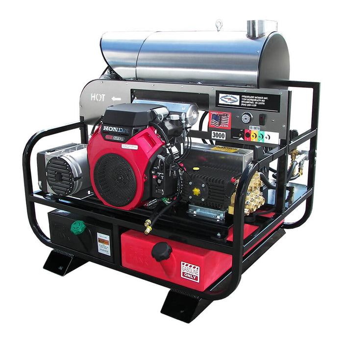 Pressure-Pro 8115PRO-30HG Pressure Washer – PRO Series, 8.0 GPM @ 3000 PSI, Honda GX690 Gas Engine, General Pump TSF2021