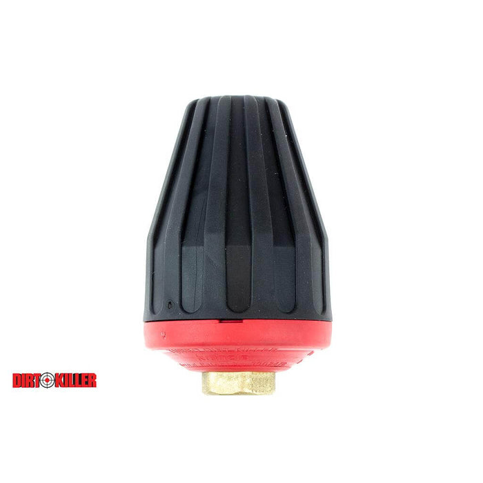 Kranzle Industrial Dirt Killer Turbo Nozzle – Red – 8.0 Orifice – OEM Replacement Part – 97410711