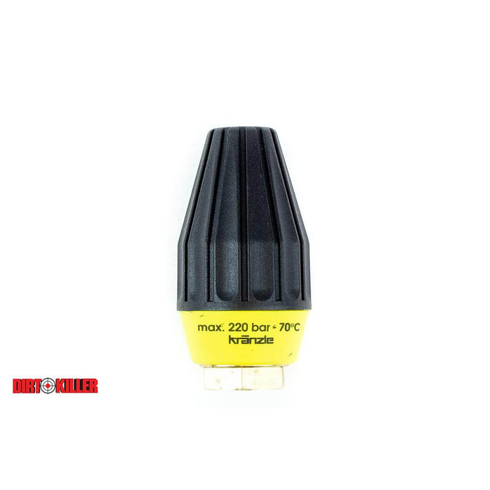 Kranzle Dirt Killer Turbo Nozzle – Yellow – 4.5 Orifice – OEM Replacement Part – 97410713