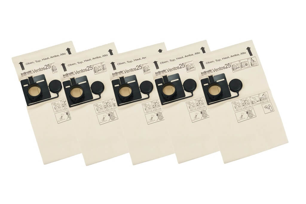 Vacuum Bags (5 Pack) – Ventos 25 Replacement Part – 97454139