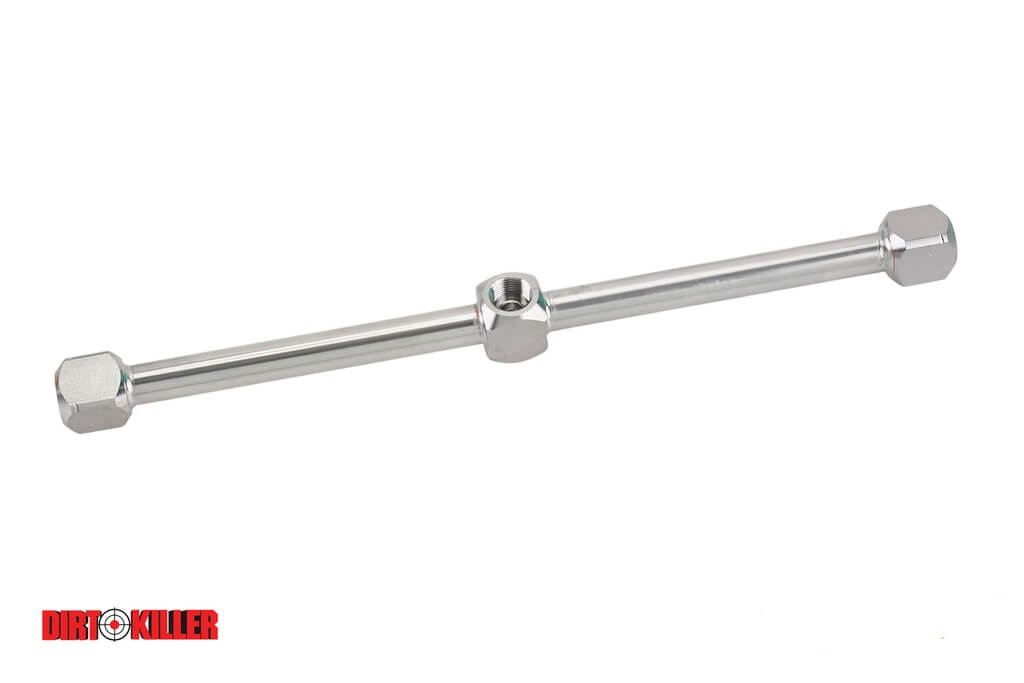 Silver Helix 12" Spray Bar – Replacement Bar for Surface Cleaner – Pressure Washer Accessory (9800065)