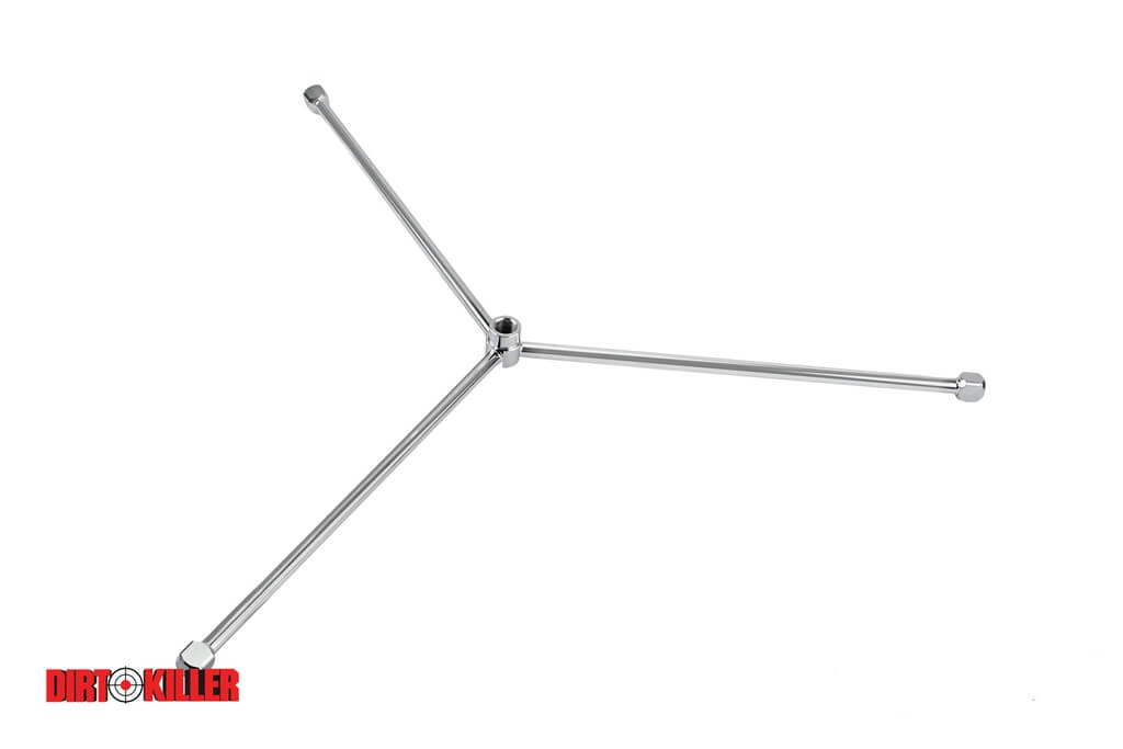 Silver Helix 30" Spray Bar – Replacement Bar for Surface Cleaner – Pressure Washer Accessory (9800067)