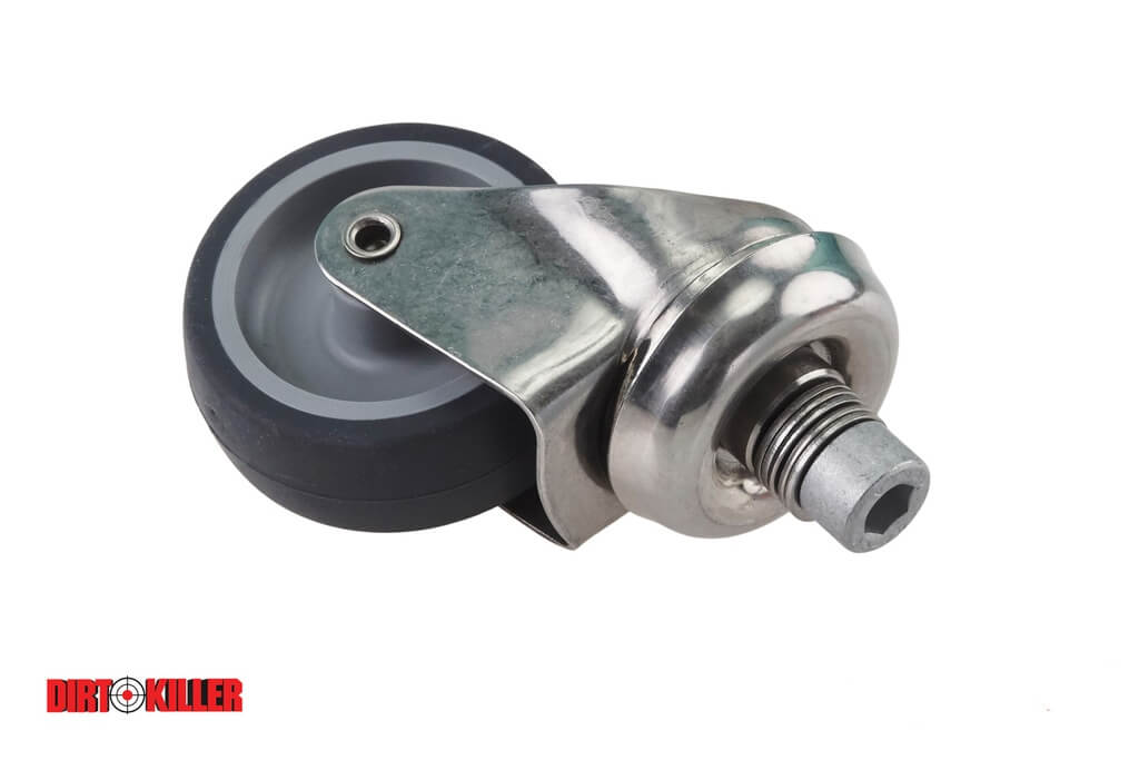 Silver Helix Surface Cleaner Caster – Replacement Wheel for Pressure Washer Surface Cleaners (9800068)