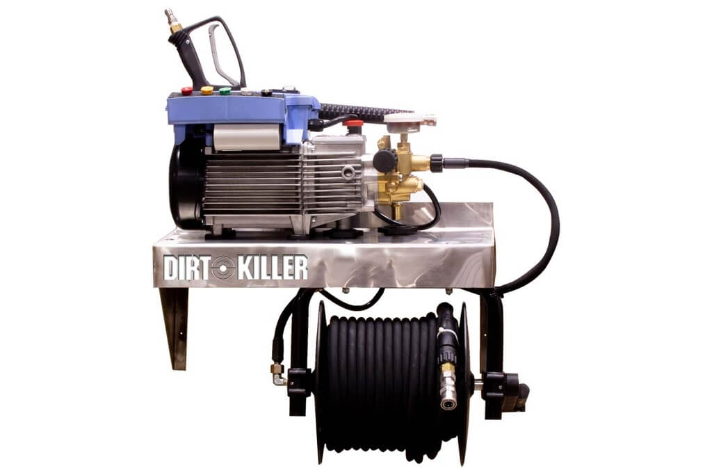 Kranzle K2020PMUSR Electric Pressure Washer – 2000 PSI, 1.9 GPM – Wall Mount System – Professional Power Washer (9800447)