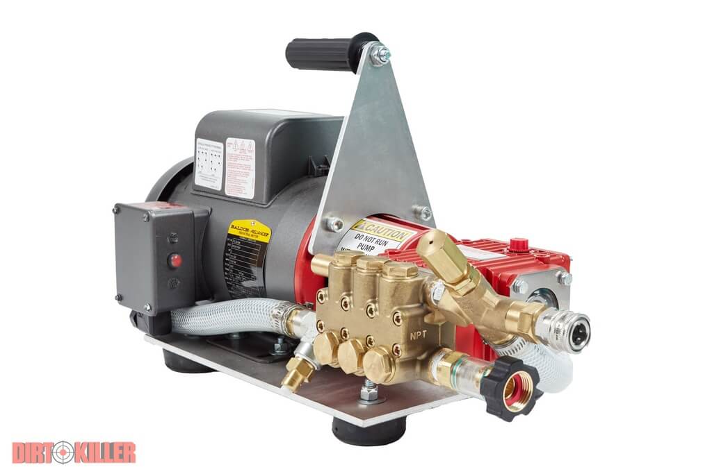 Dirt Monkee Electric Pressure Washer – Giant Industries Pump – 4.2 GPM @ 700 PSI – 110V 20AMP – DM-B2GI47 – PN 9800720