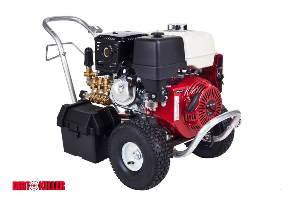 Dirt Monkee GX390 Key Start Pressure Washer – 5.5 GPM @ 3000 PSI – Comet Gear Drive Pump – DM-EHC390CG53 – PN 9800766