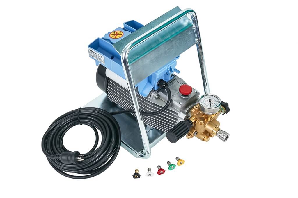 Kranzle 2100PMU Hand Carry Pressure Washer 2.0 GPM 2000 PSI – Portable Frame w/ 2100 PMU Installed – Industrial Power Washer (982100HC)