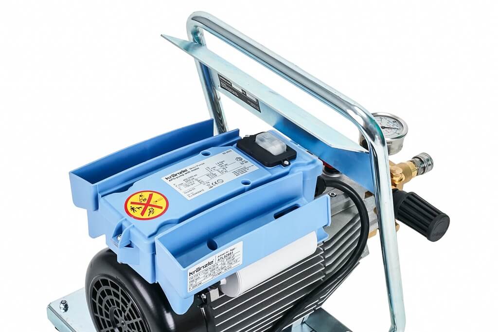 Kranzle 2100PMU Hand Carry Pressure Washer 2.0 GPM 2000 PSI – Portable Frame w/ 2100 PMU Installed – Industrial Power Washer (982100HC)
