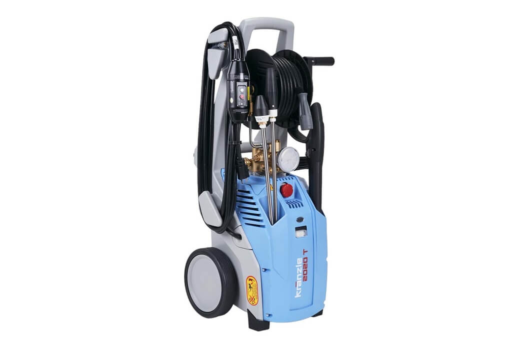 Kranzle K2020T Electric Pressure Washer – 2000 PSI 2.0 GPM – w/ Hose Reel & GFI