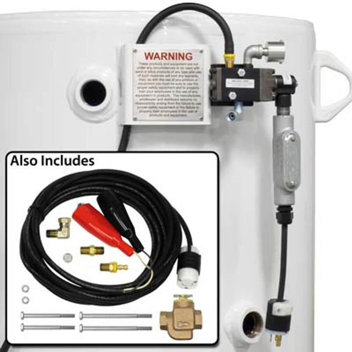 12 VDC Blast Room Door Interlock Kit – Factory or Customer Install Safety System for Pneumatic Blast Pots