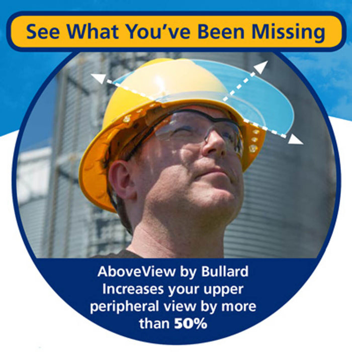 Bullard AboveView Grey Tint Replacement Visor – For AboveView Hard Hats