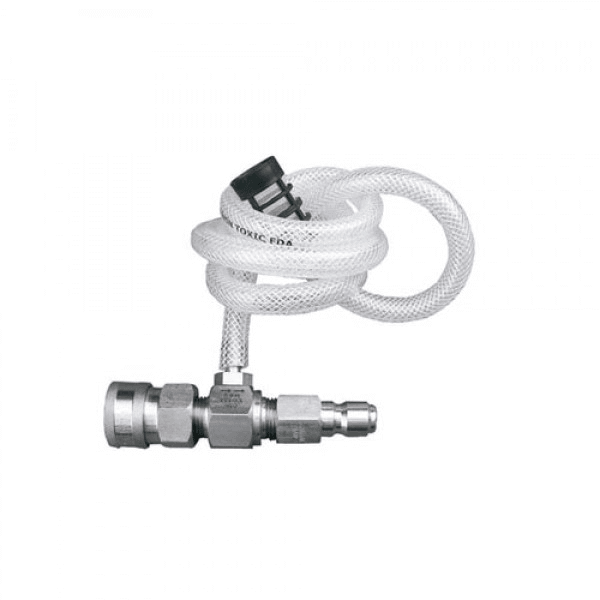 Pressure-Pro ACI5000 Chemical Injector Assembly – Fixed 10%, Stainless Steel, 5000 PSI