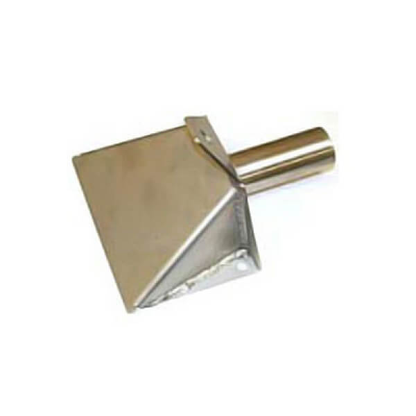 Hydro Tek ATP64 Vacuum Scupper Head – 6" Stainless Steel, 1-1/2" Connection
