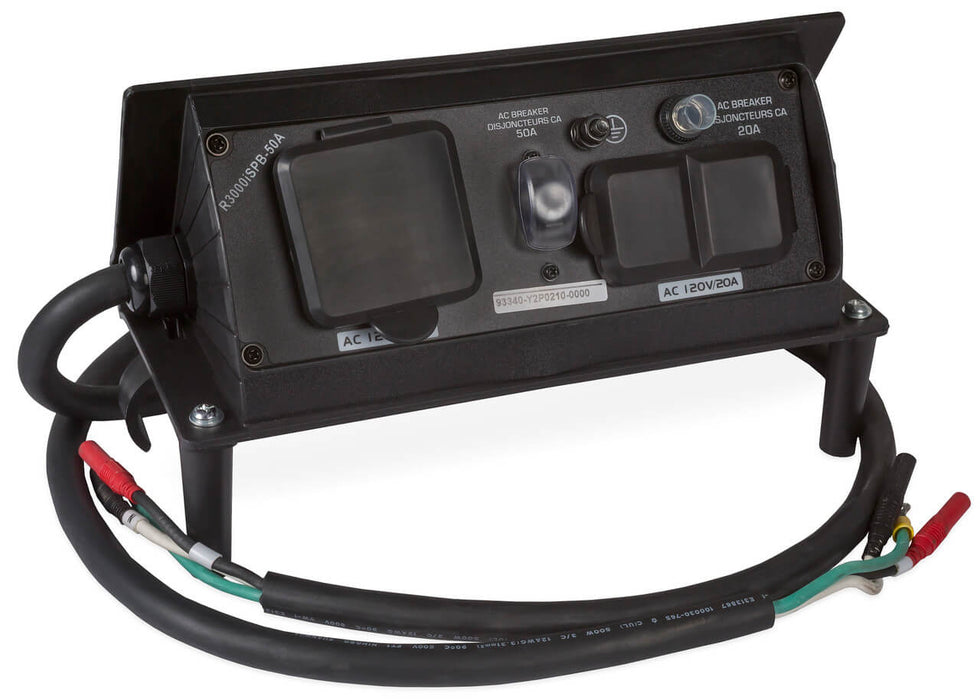 Mi-T-M Inverter Parallel Port Box | 50A & 20A 120V Outlets