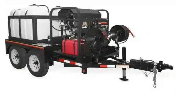 Mi-T-M Dual-Axe Trailer with Surge Brakes | 200 Gallon