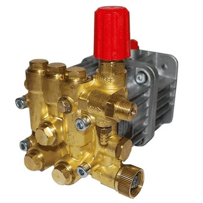 Comet AXD3020E Pressure Washer Pump with Unloader & Injector – 3.0 GPM 2000 PSI 3400 RPM