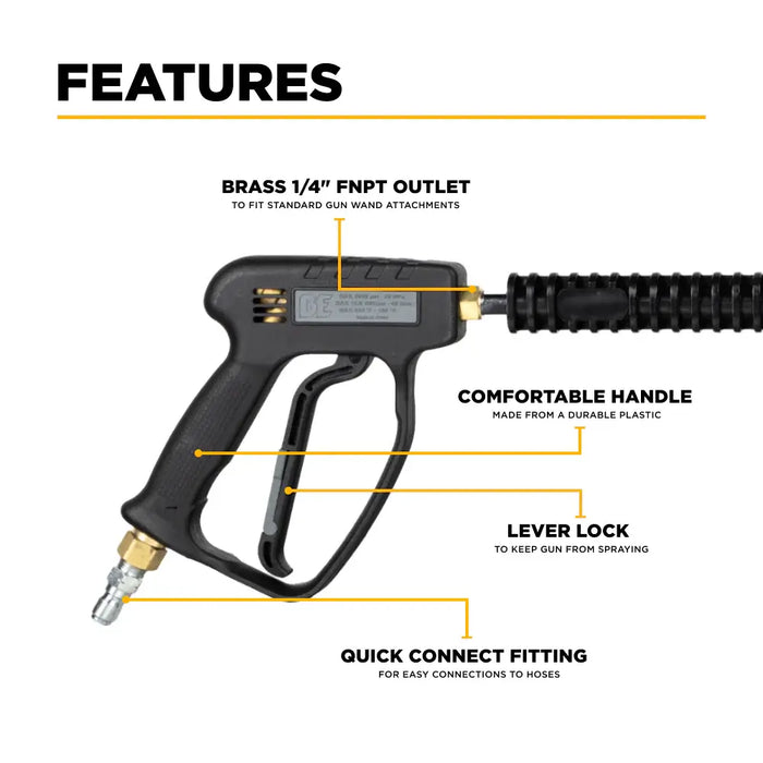BE Power 47" Pressure Washer Gun & Wand Assembly