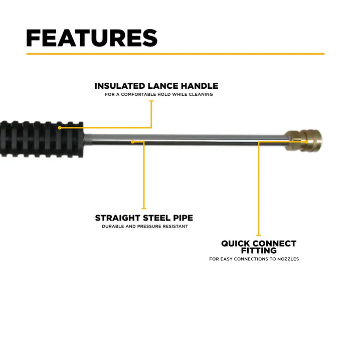 BE Power 47" Pressure Washer Gun & Wand Assembly