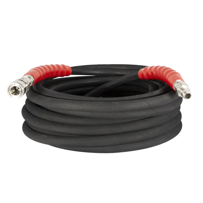 50' 6,000 PSI 3/8" Rubber Pressure Washer Hose