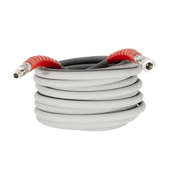 50 Foot 6,000 PSI 3/8 Inch Non-Marking Rubber Pressure Washer Hose