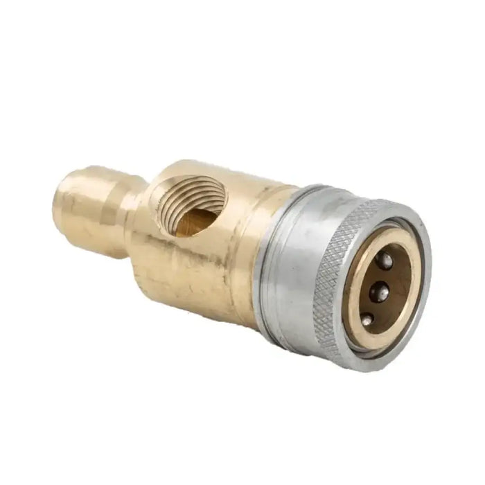 3/8" Quick Connect Fitting with Stainless Steel Sleeve