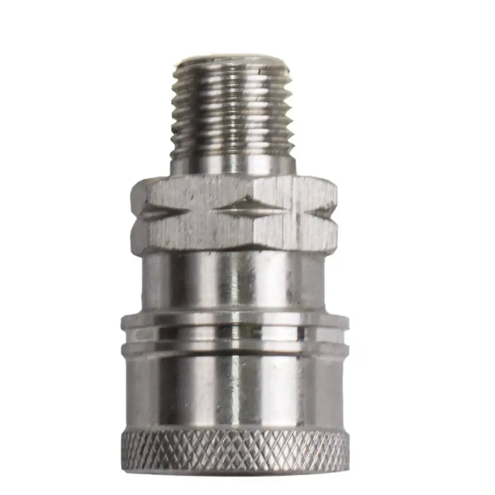 1/4" MNPT 6,000 PSI Stainless Steel Quick Connect Coupler