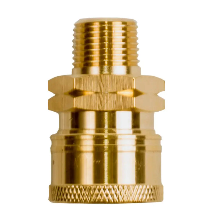 3/8" MNPT Brass Quick Connect Coupler