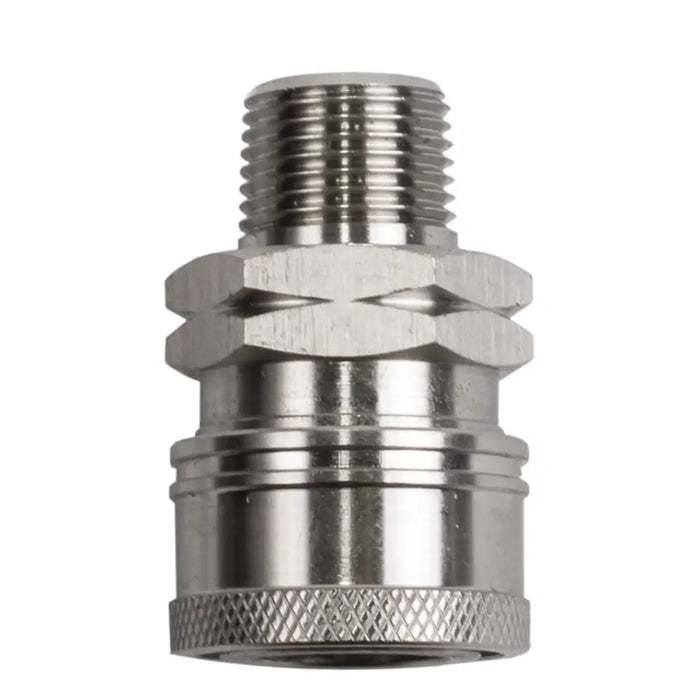 3/8" MNPT Stainless Steel Quick Connect Coupler